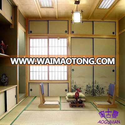 Traditional rice straw filled tatami mat with different size